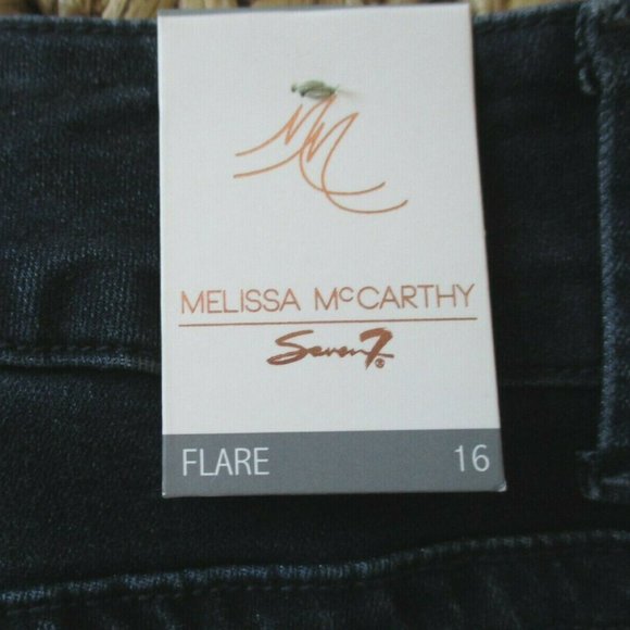 Melissa McCarthy Jeans Flare Plus Size 16 - Picture 5 of 5